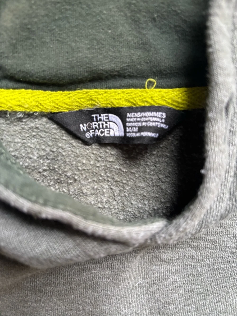 The North Face Men's Sage Green Logo Pullover Hoodie